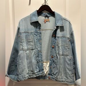 Anthropologie denim jacket